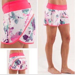 Lululemon Pink Speed Running Shorts Size 8